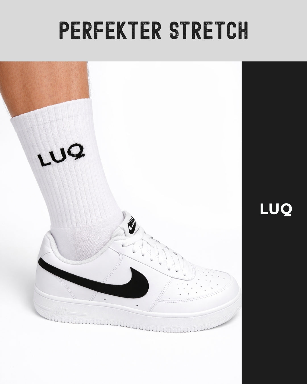 LUQ Tennis Socken 6er Set